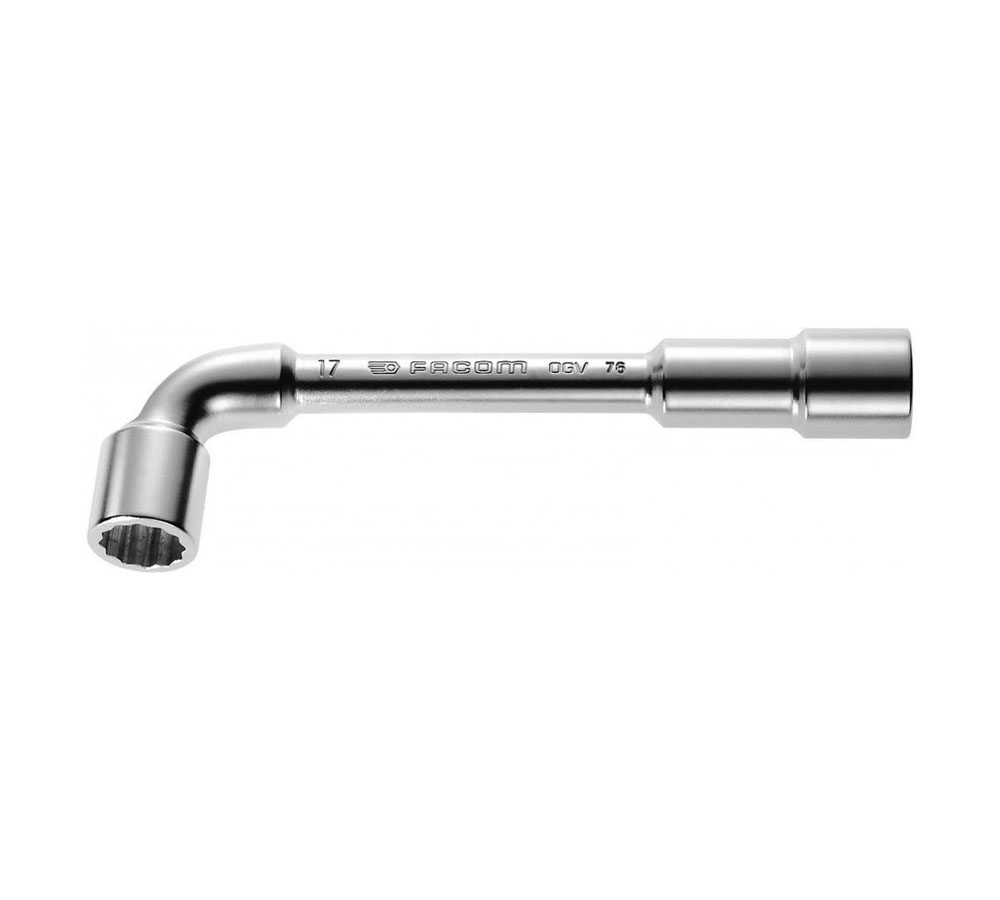 Clé à pipe débouchée forgée 12 pans x 6 pans 12mm Facom | 76.12